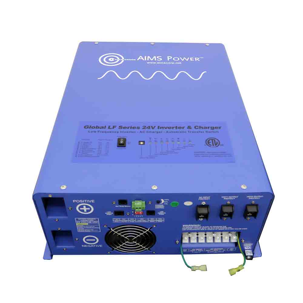 AIMS Power 4000 Watt Pure Sine Inverter Charger 24Vdc To 120Vac Output –  TinyHouseEssentials