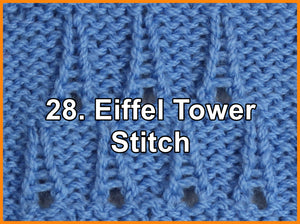 28. Eiffel Tower Stitch