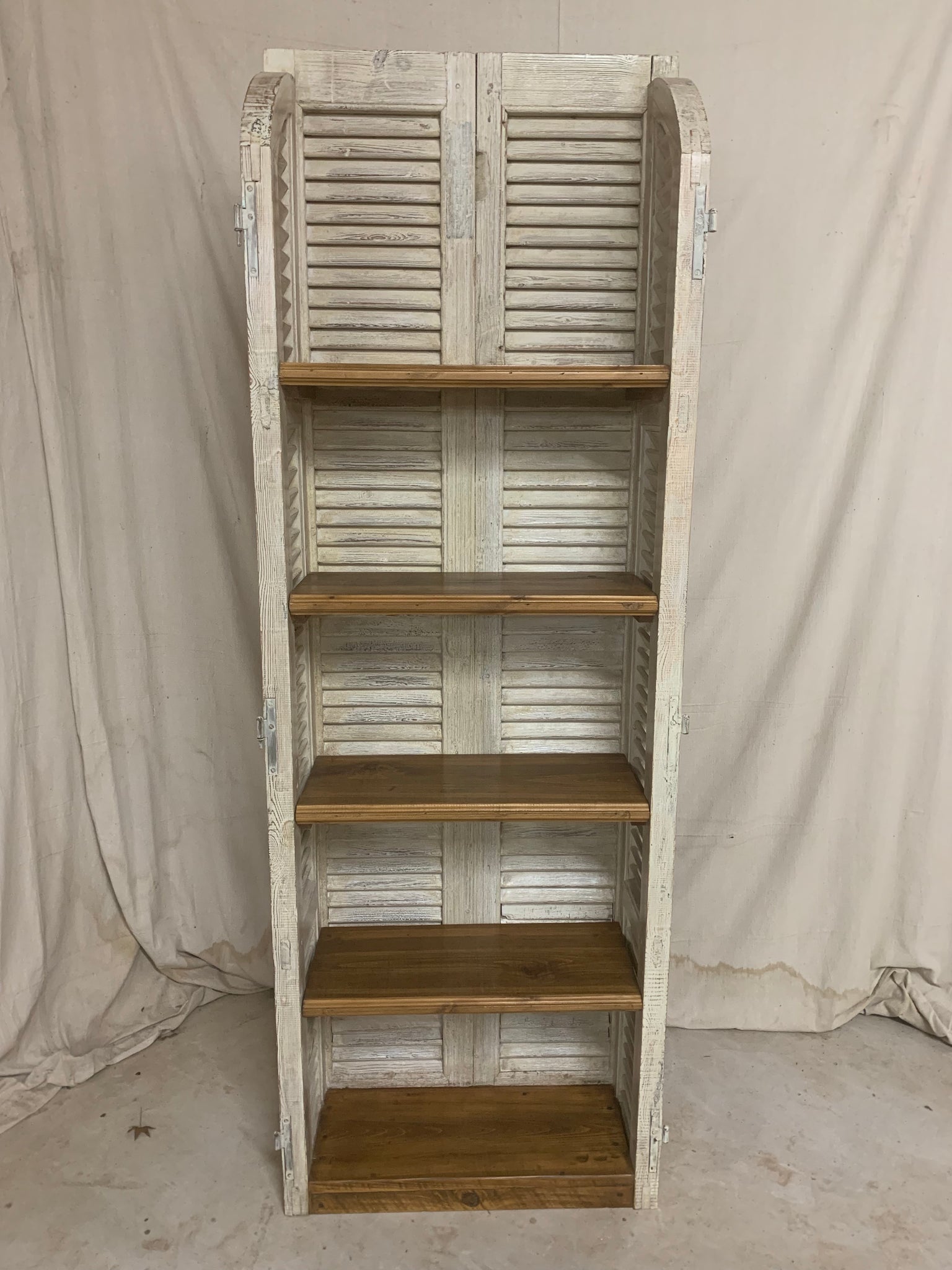 Shutter Bookshelf Made From 1880 S Carved French Shutters