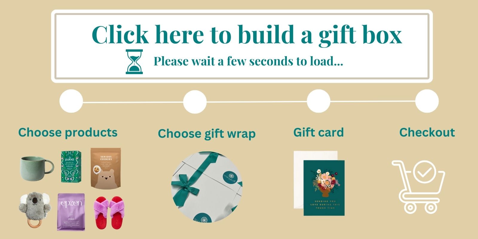 Build Your Own Gift box in just a few clicks!