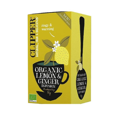 Clipper tea | Lemon and ginger