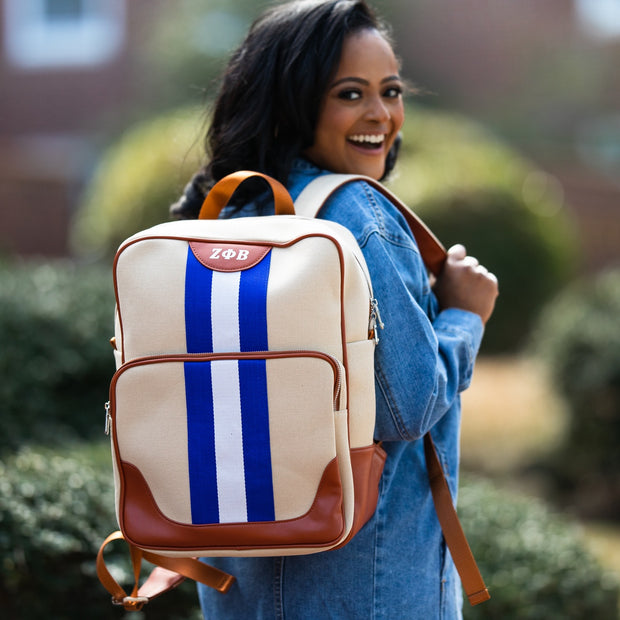 canvas back bag