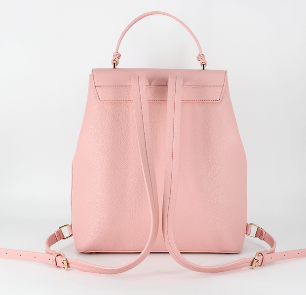 pink back bag