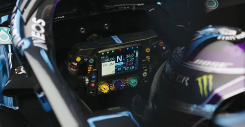 Display de volante de F1