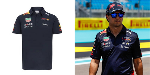 Red Bull Racing Camiseta Polo Oficial 2022