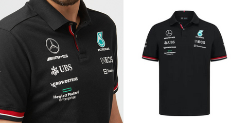 Mercedes AMG Petronas Camiseta Polo Oficial 2022 