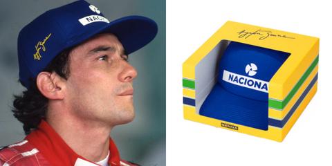 Ayrton Senna Gorra Nacional Caja 