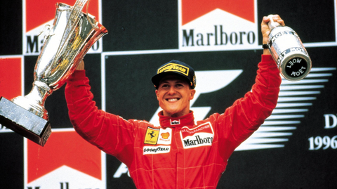 Michael Schumacher Primera Victoria con Ferrari Gran Premio de España (Barcelona) 1996