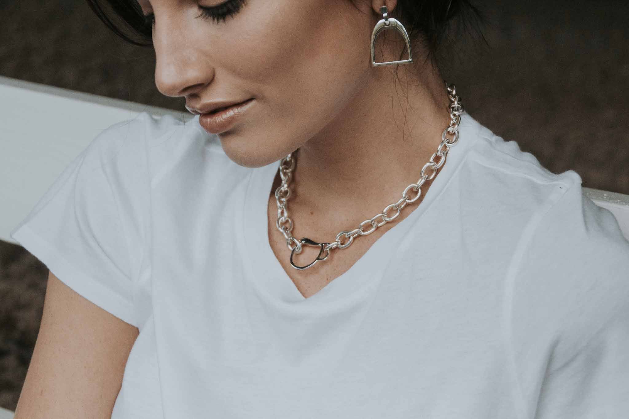 Cheval Bit Chain Necklace – Vincent Peach Fine Jewelry