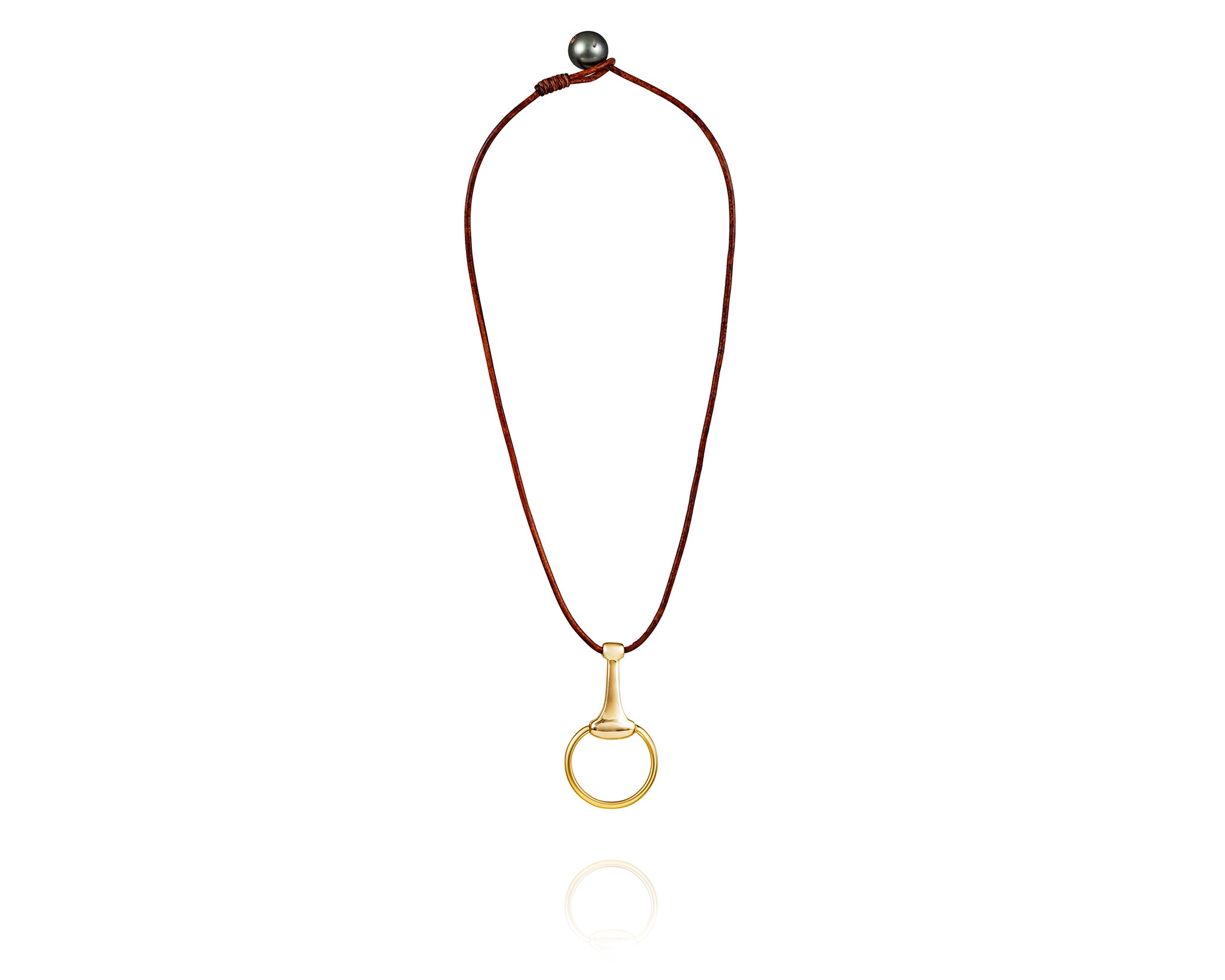 Dressage Bit Necklace | Gold