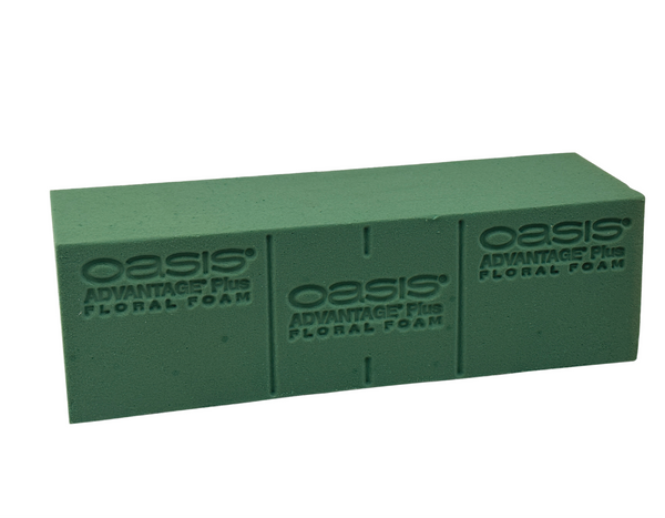 OASIS ADVANTAGE Plus Floral Foam Bricks (Light to Medium) (48/case