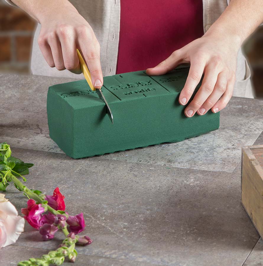 Floral Foam Blocks | Florist Flower Foam Green Craft Bricks Applied Dry or  Wet 