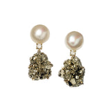 Mont Blanc 18K One Of A Kind Gemstone Earrings 