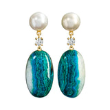 Verde 18K One Of A Kind Gemstone Earrings 