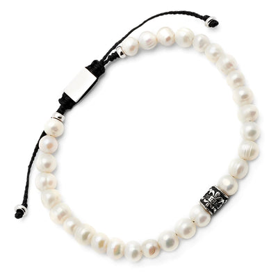 NWT Talbots Faux Pearl Beaded Stretch Bracelet The Nepal