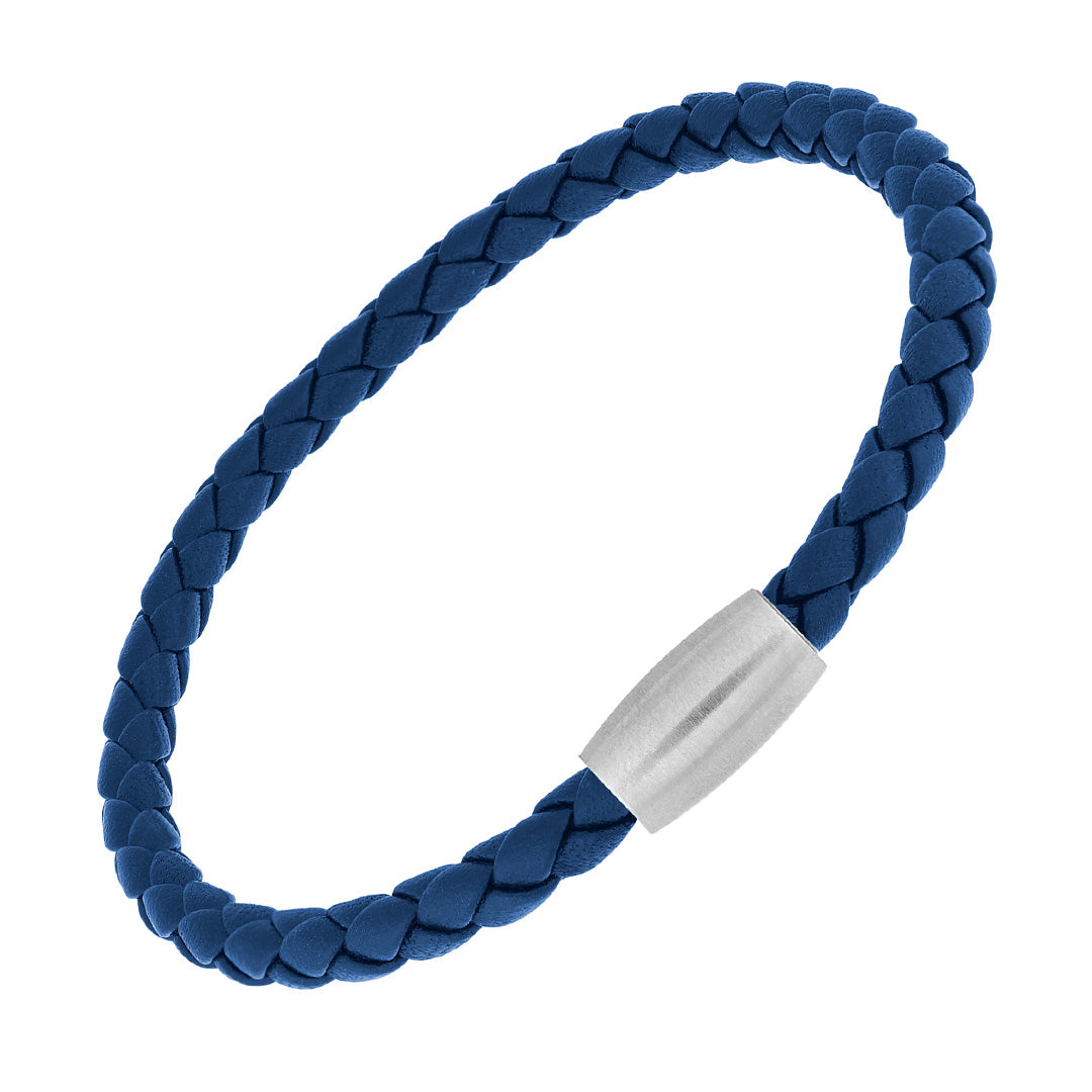 Jan Leslie Magnetic-5 Braid Royal Bracelet