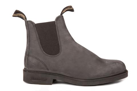 blundstone chisel toe rustic black