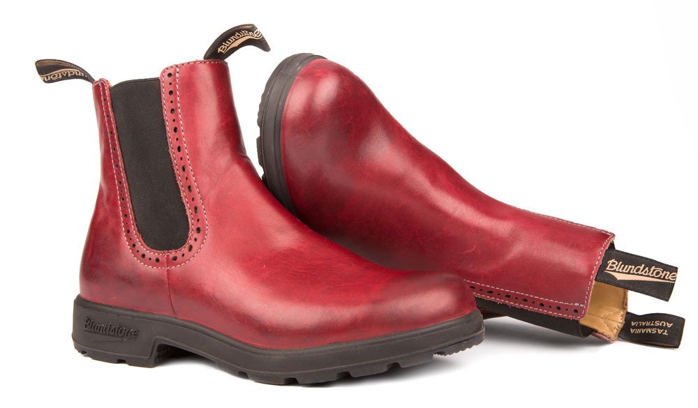 blundstone 1443 burgundy rub