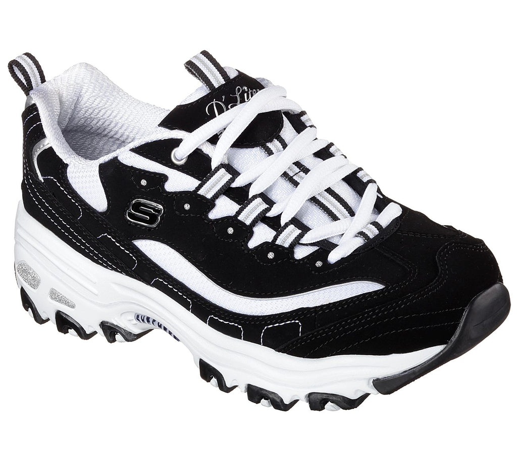 skechers d'lites homme argent