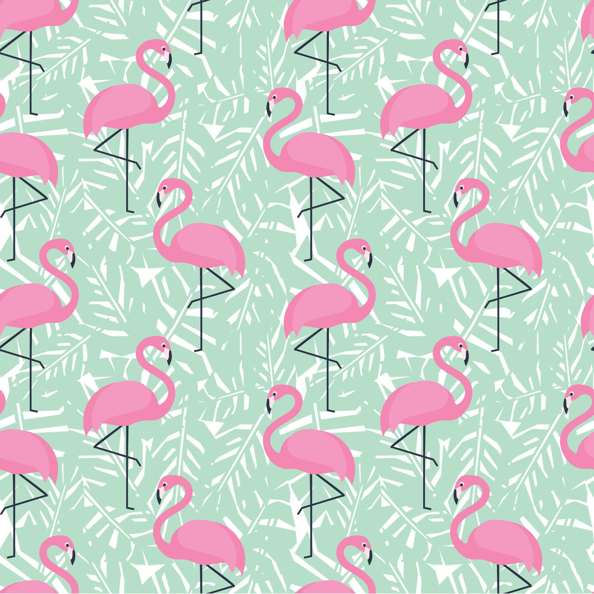 Standing Flamingos Photo Backdrop – PepperLu