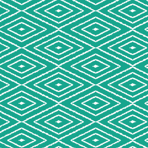 green tribal patterns