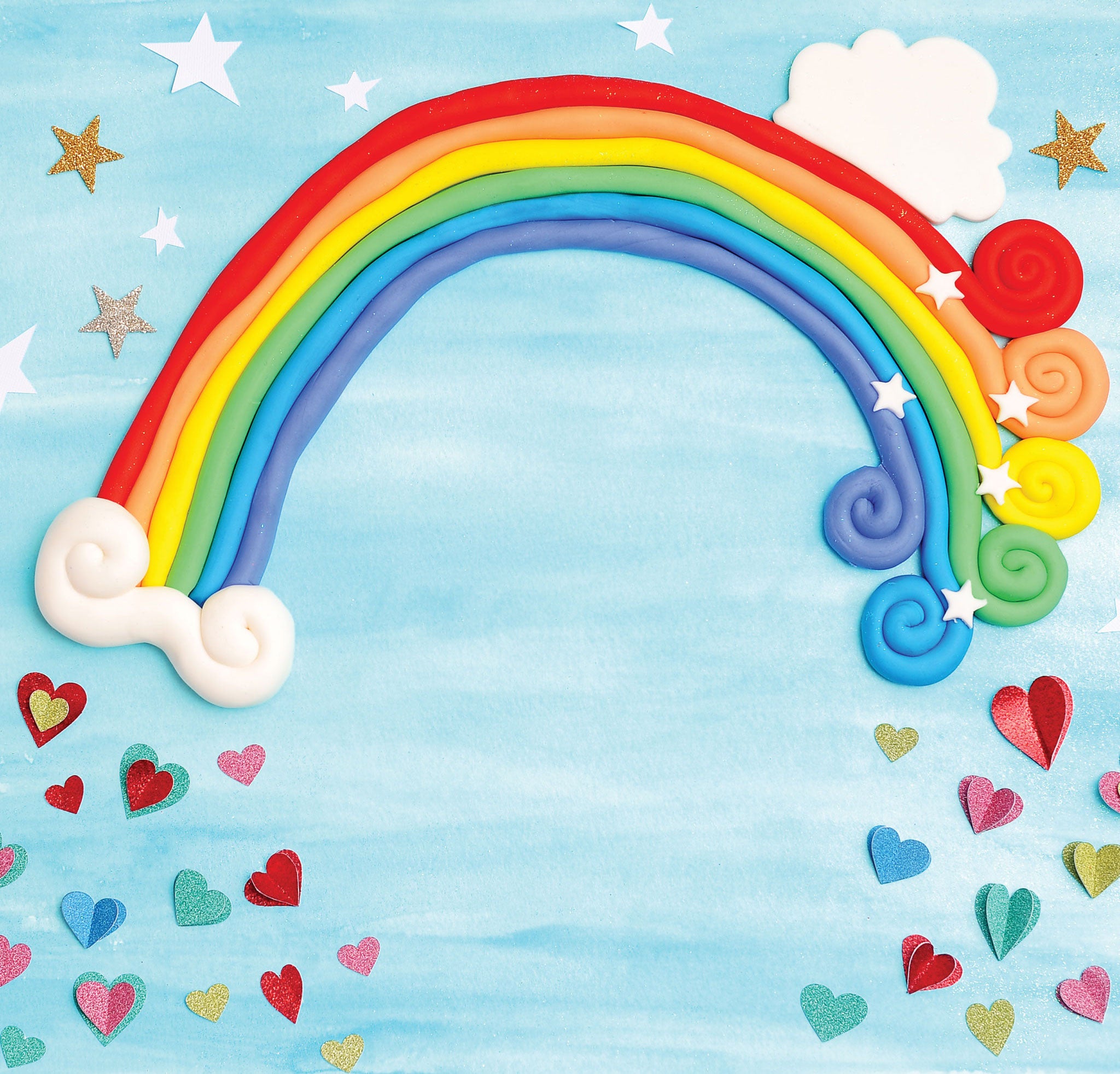 Rainbow Love Photo Backdrop – PepperLu