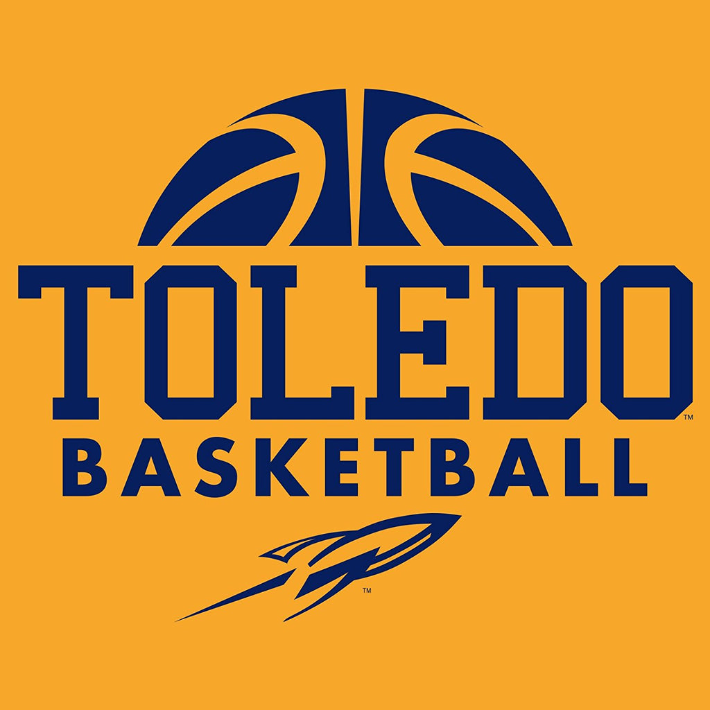 University of Toledo Rockets Basketball Hype Short Sleeve Gold
