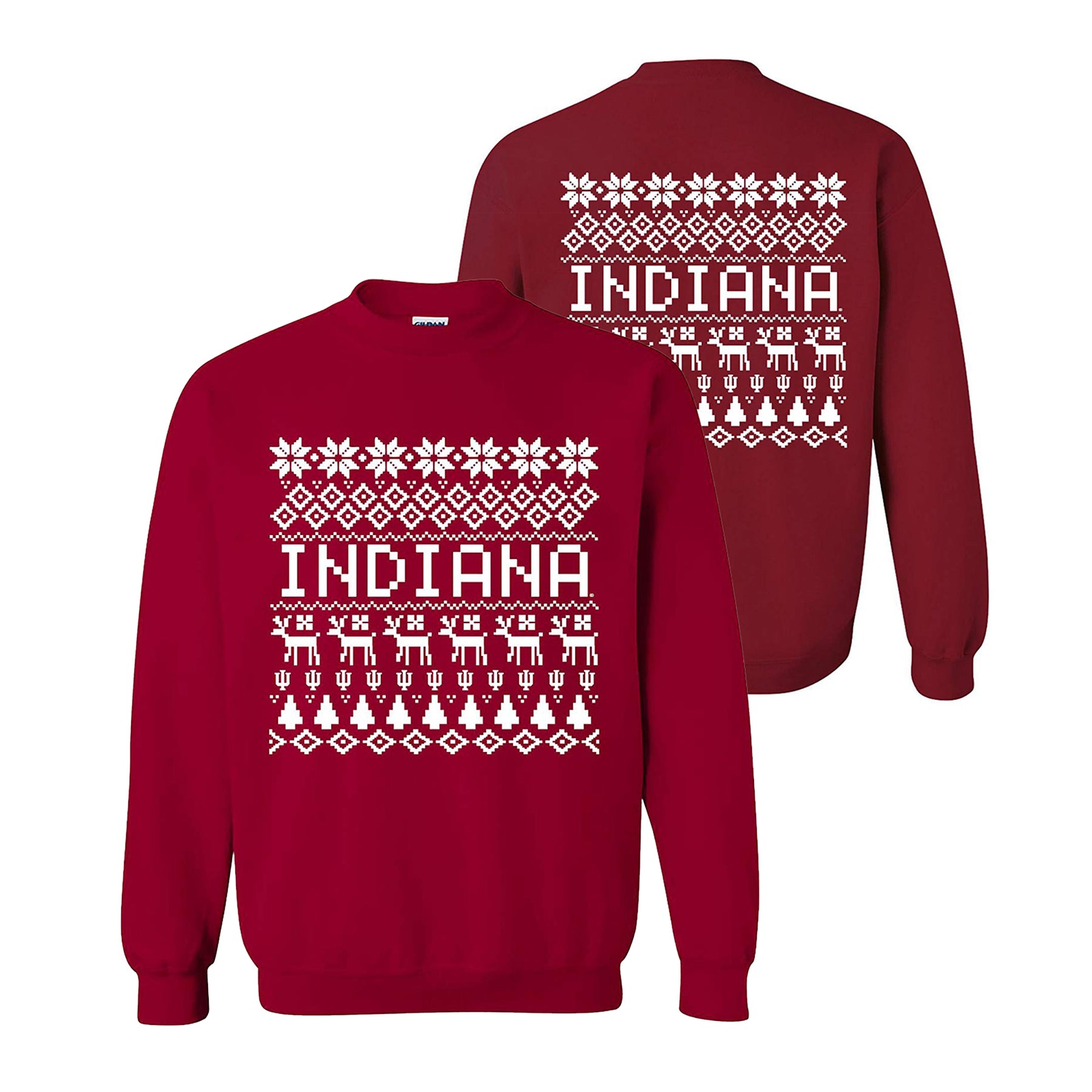 indiana hoosiers crewneck sweatshirt