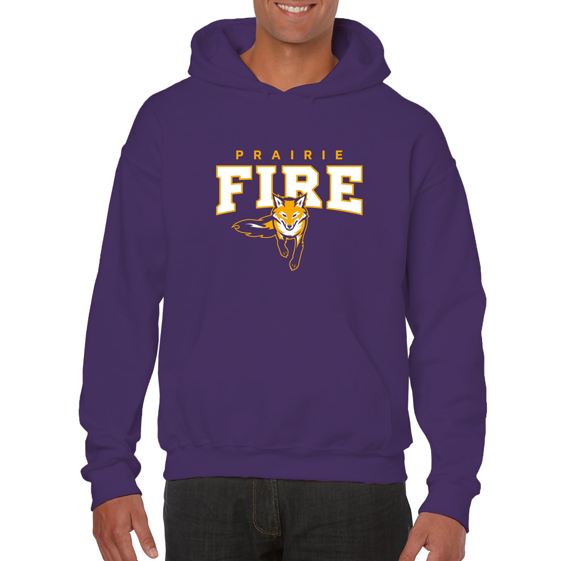 purple fire hoodie