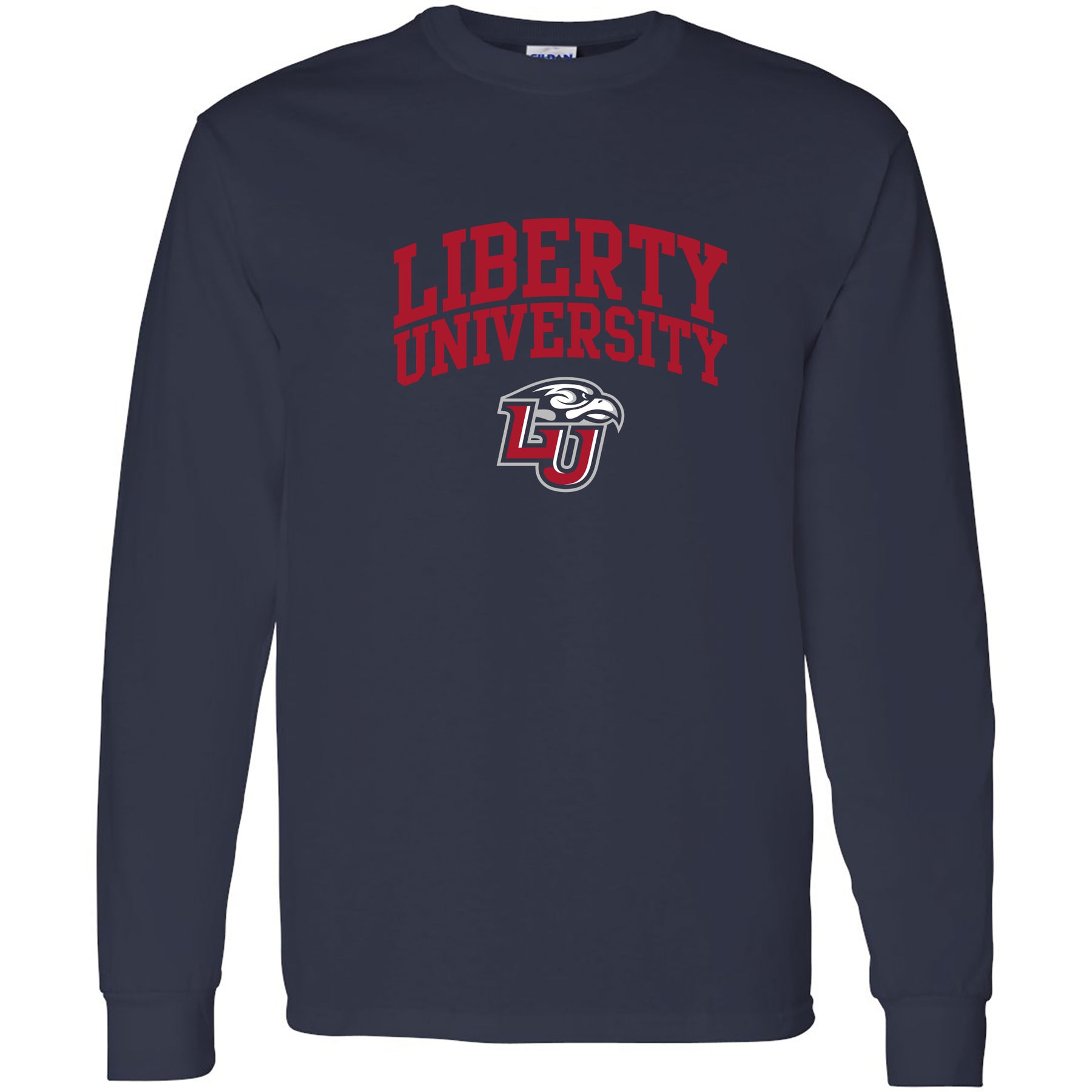 Liberty University Flames Arch Logo 