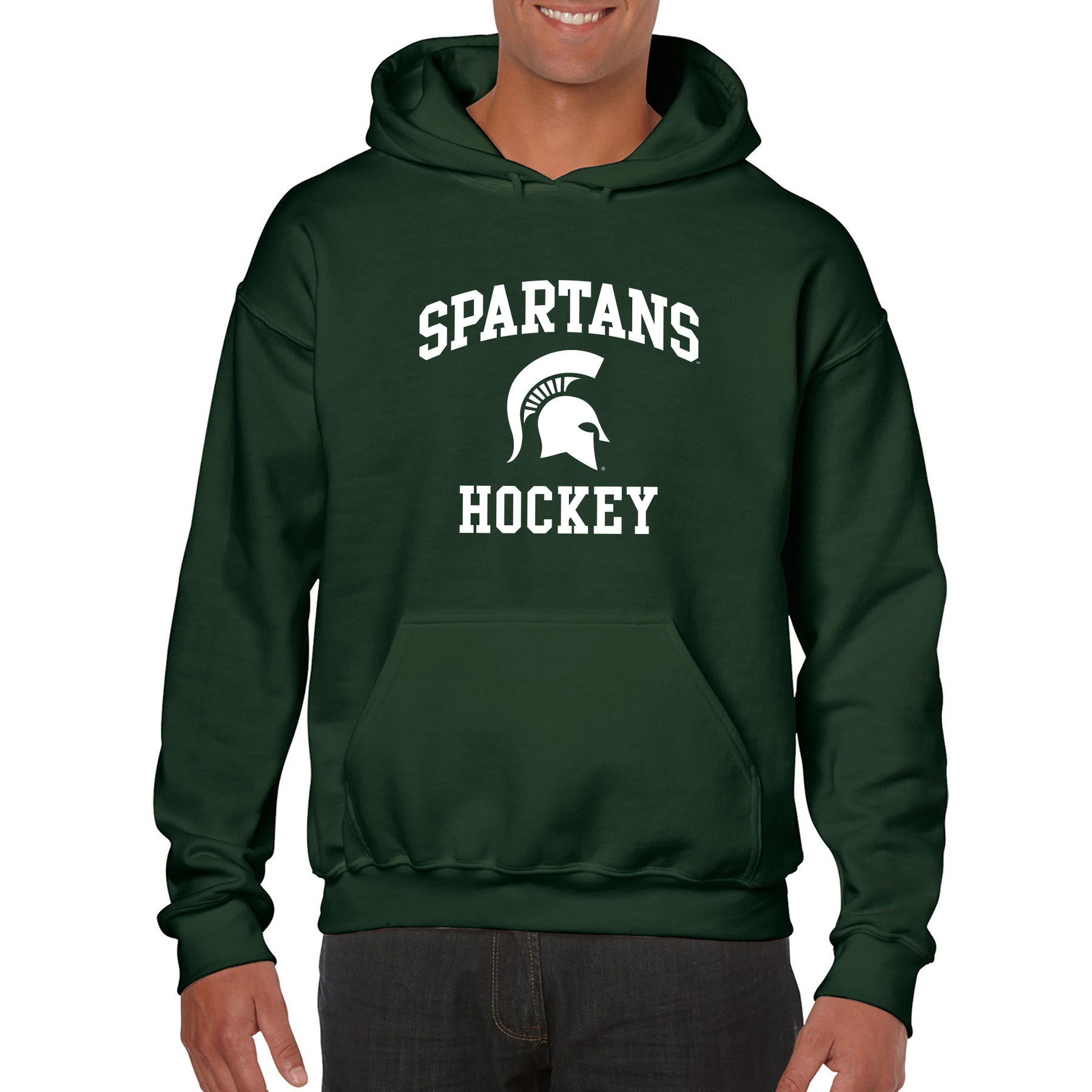 michigan state hockey hoodie