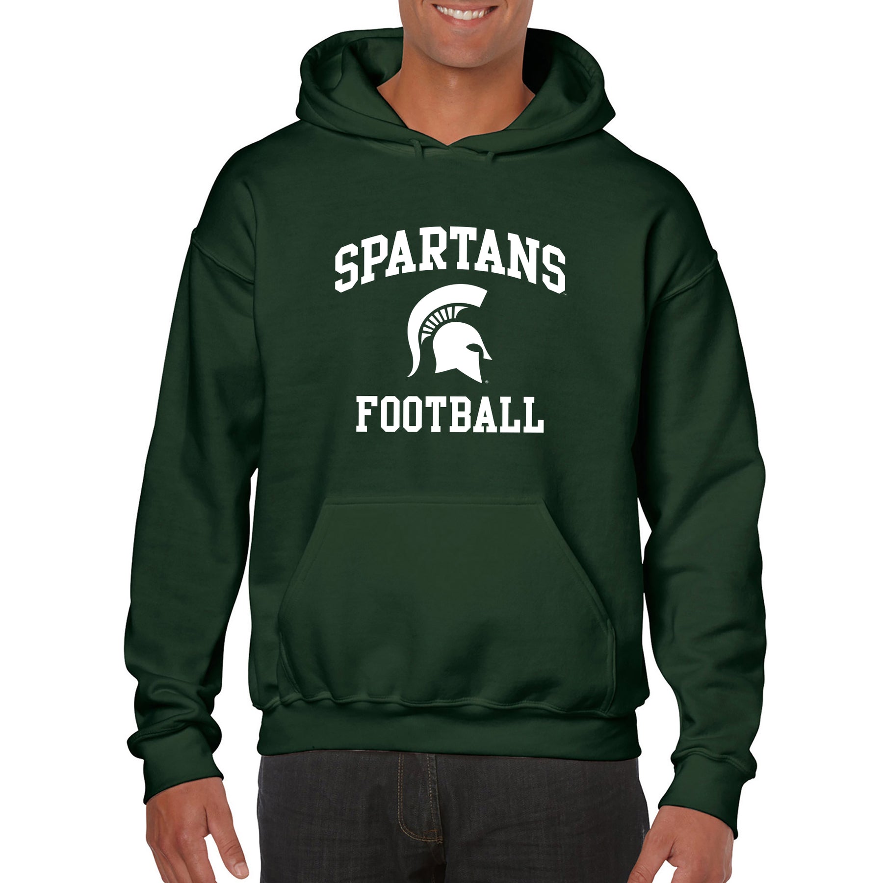 michigan state football hoodie