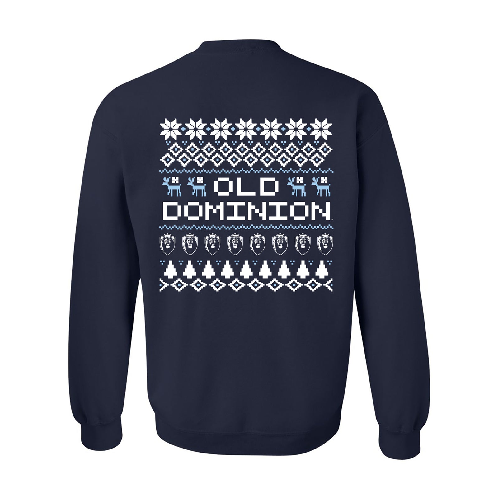 Old Dominion Holiday Sweater Crewneck Navy