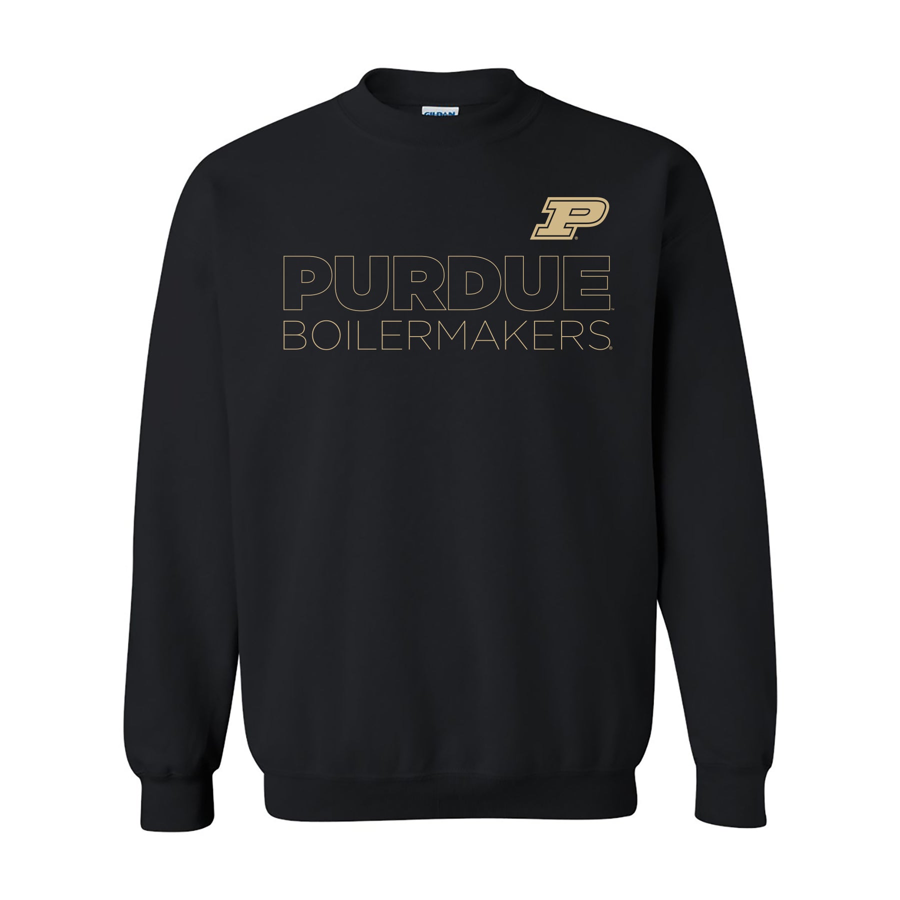 purdue crew neck sweatshirt