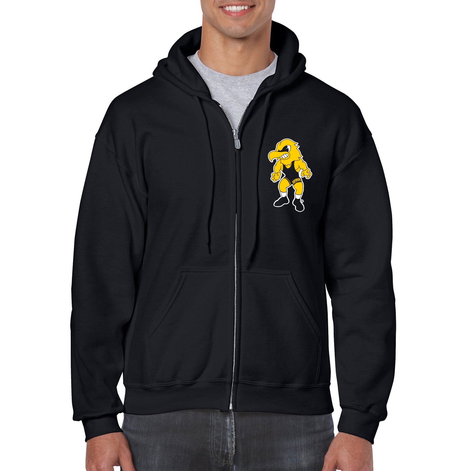 iowa wrestling hoodie