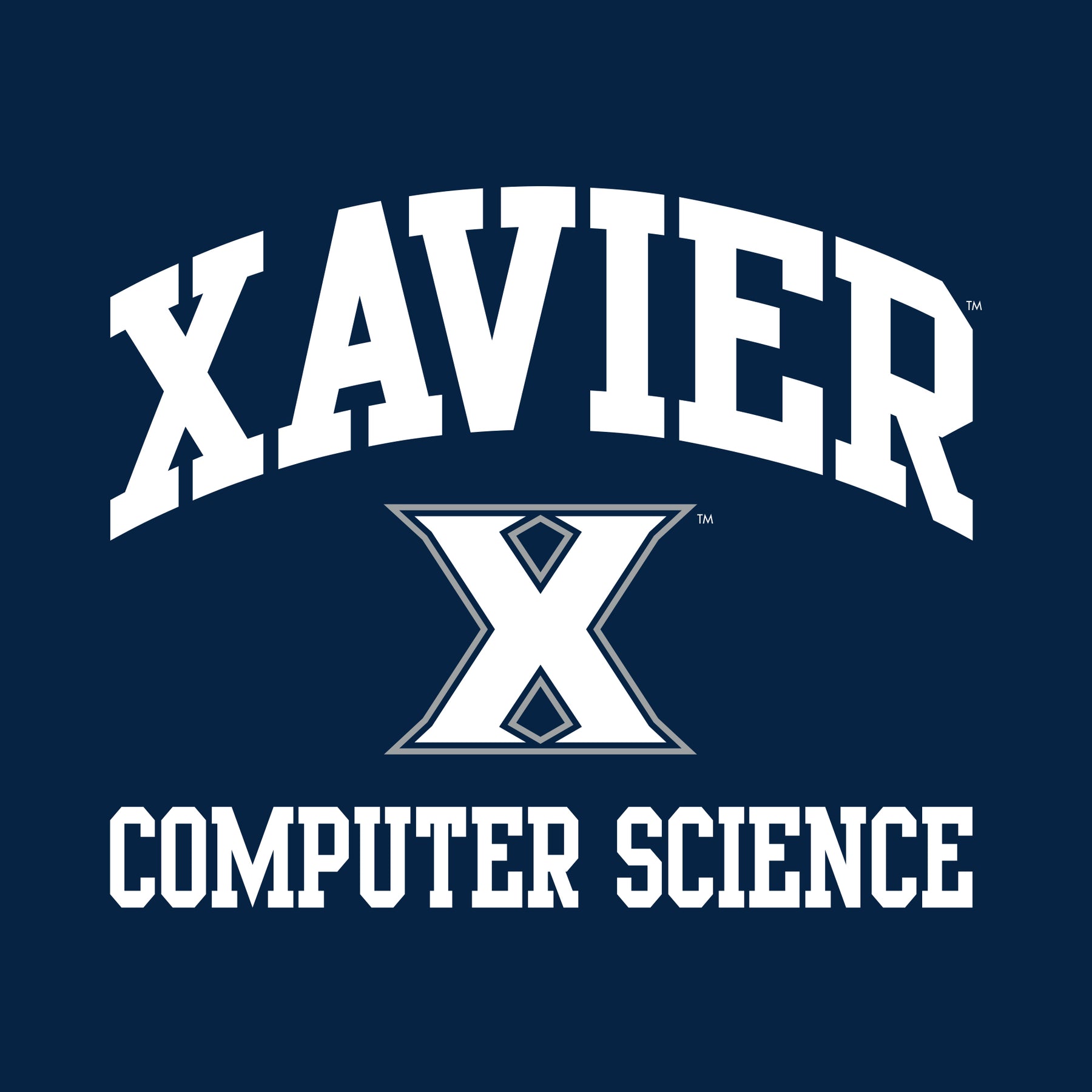 Xavier Musketeers Arch Logo Computer Science Basic Cotton Short