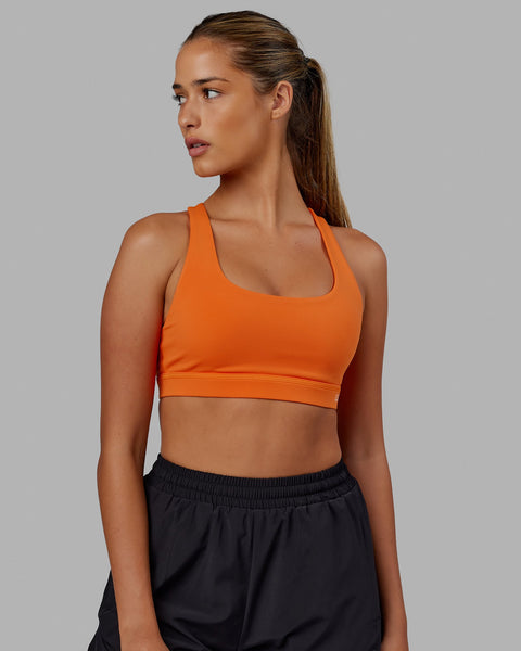 Set Up Sports Bra - Burnt Orange – LSKD US