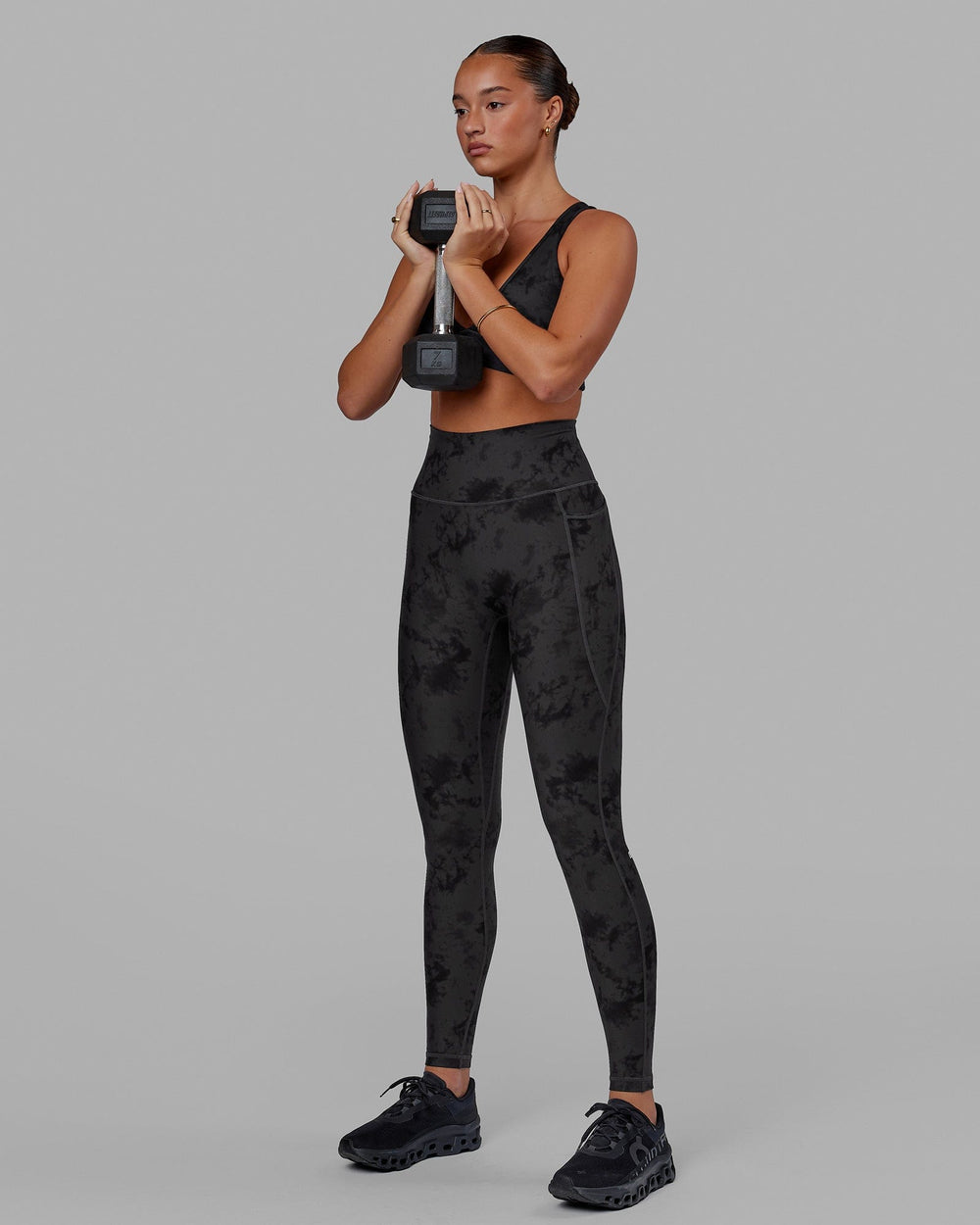 Fusion 3/4 Length Leggings - Black – LSKD US