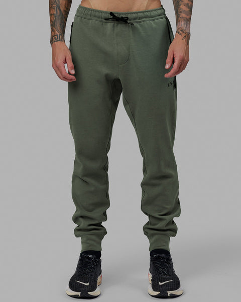 XFLWAM Sweatpants for Men Men's Active Basic Jogger Fleece Joggers Pants  Men Outdoor Pocket Drawstring Solid Color Sports Sweatpants Gray L 