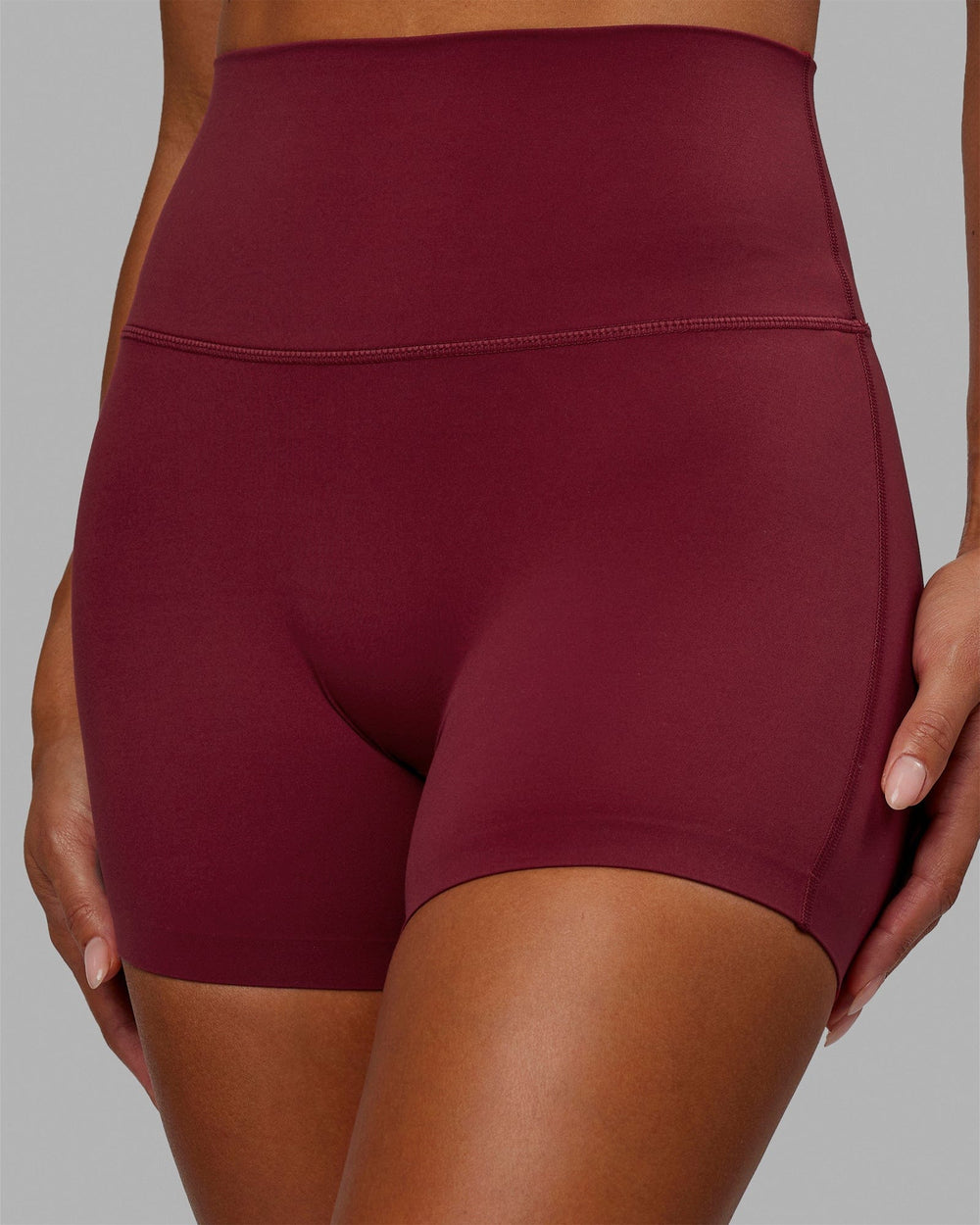 Elixir 7/8 Length Leggings - Cranberry