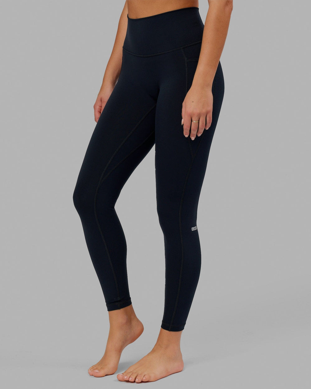 Elixir Full Length Leggings - Black No Logo