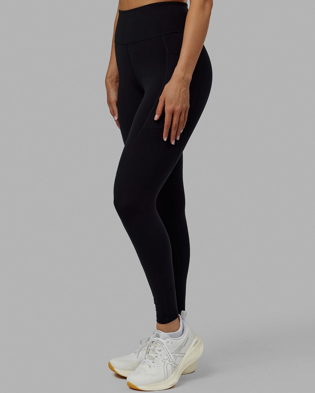 Elixir Full Length Leggings With Pockets - Cardinal