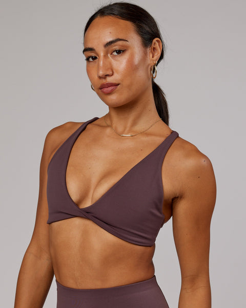 Set Up Sports Bra - Black