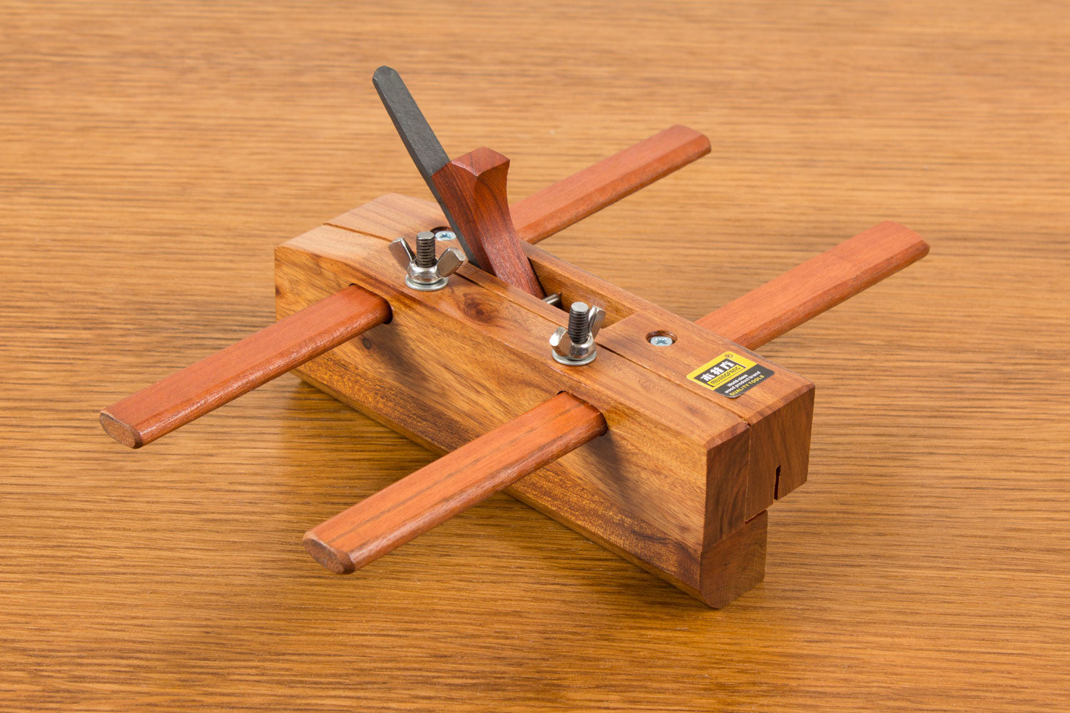 Mujingfang Hong Kong-Style Shungee Rosewood Plough Plane - Fine Tools