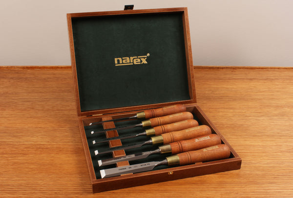 Narex Wood Line Plus Premium Polished Bevel Edge 6 Piece 