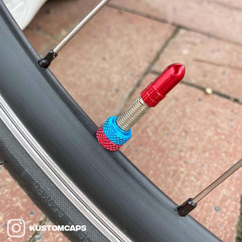 presta valve stem caps