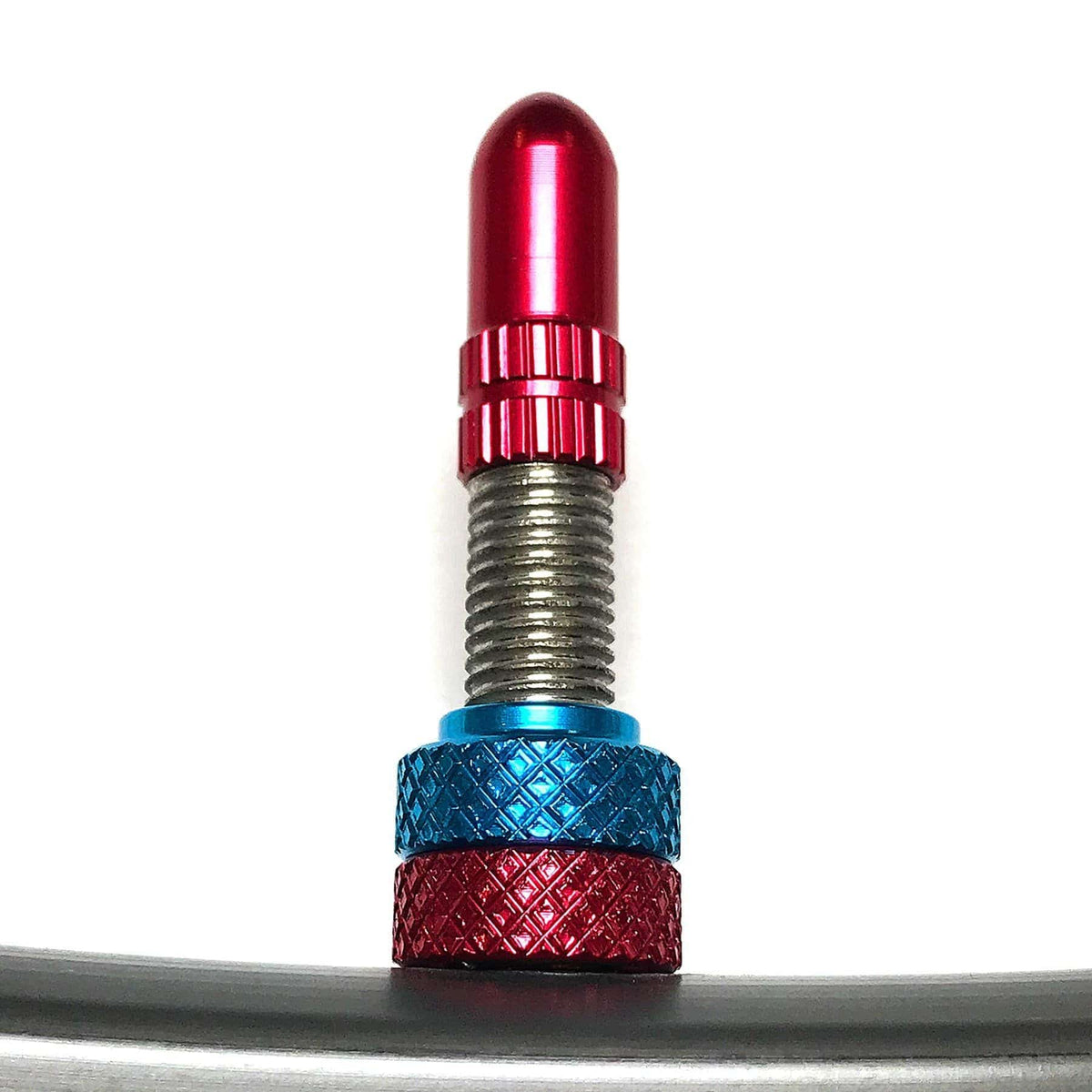 red presta valve caps