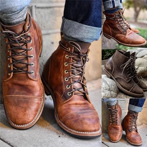 genuine leather boots