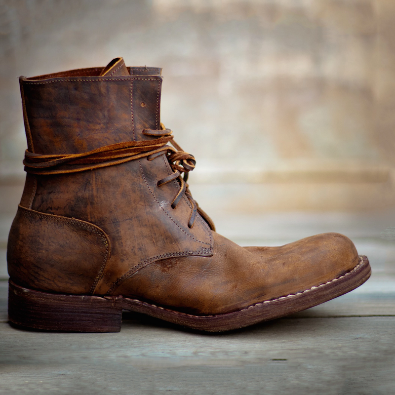 Vintage Goodyear Handmade Genuine Leather Boots only $45.99 – mofylook