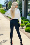 Coming In Hot Pocketed Pant Legging : Black